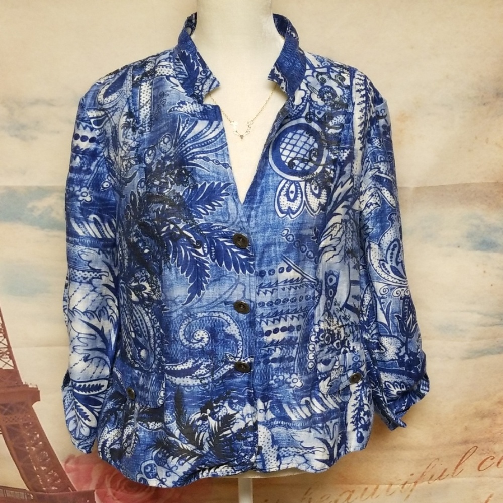 Chico's spring jacket - Picture 2 of 6